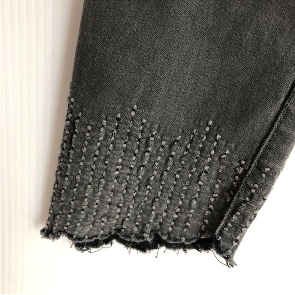 Sam Edelman Dark Gray Skinny Jeans size 28 - Picture 6 of 13